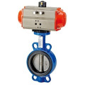 Pneumatic Actuator Butterfly Valve (WCB/PTFE/SS304)